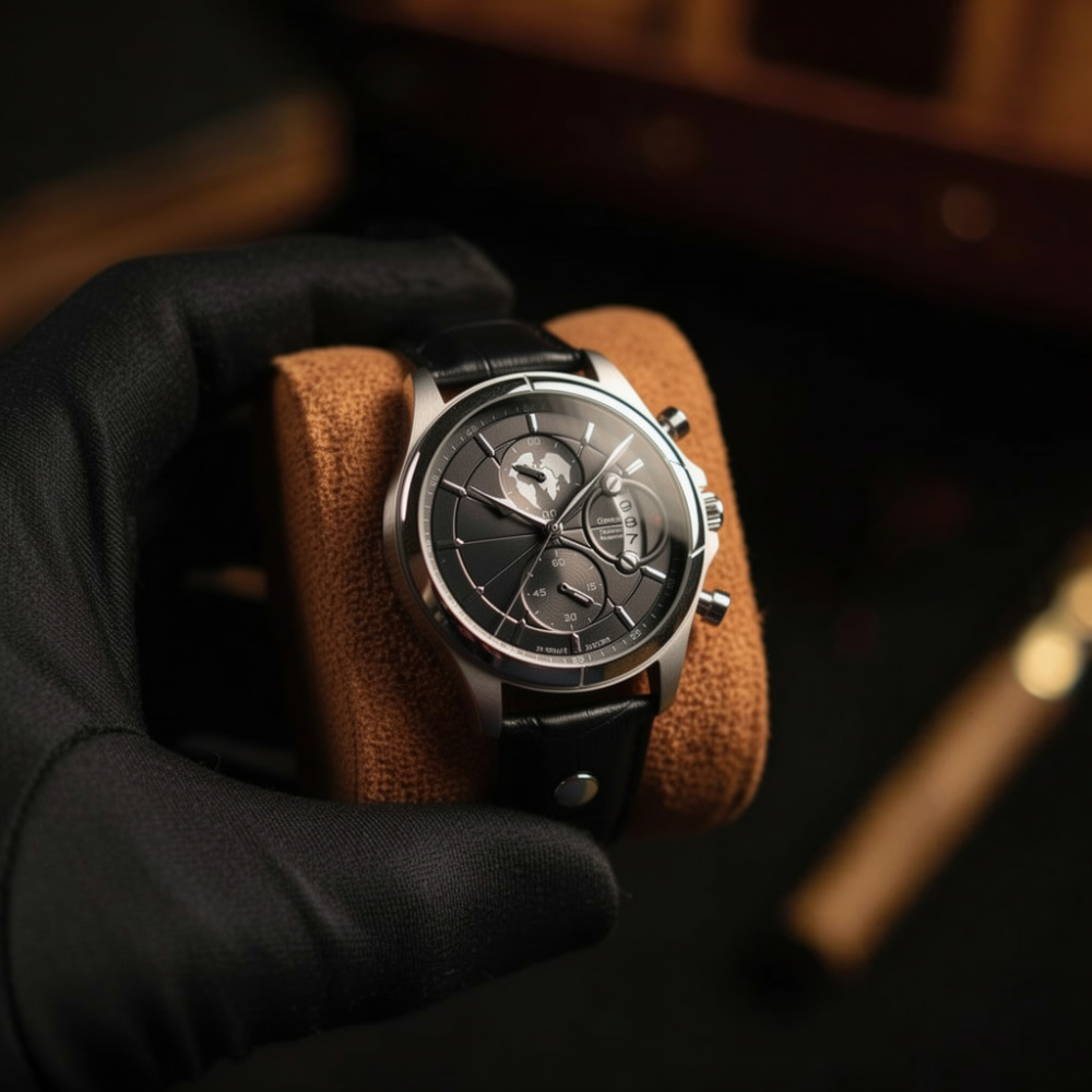 Meridian Acier Obsidienne